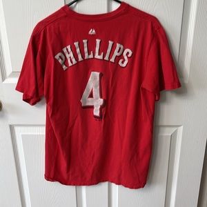 Cincinnati Reds Phillips’ T-Shirt (Men’s Medium)